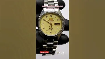 VÍDEO 07/07 THE END RESTAURAÇÃO DO RELÓGIO ORIENT 469WA3- 81 CA #watch #relogio #vintage #orient