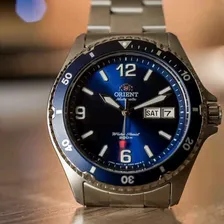 Orient diver mako II Automatic Blue Dial Mens Watch FAA02002D9