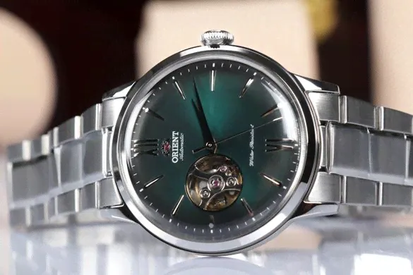 Часы Orient Bambino Open Heart RA-AG0026E10B