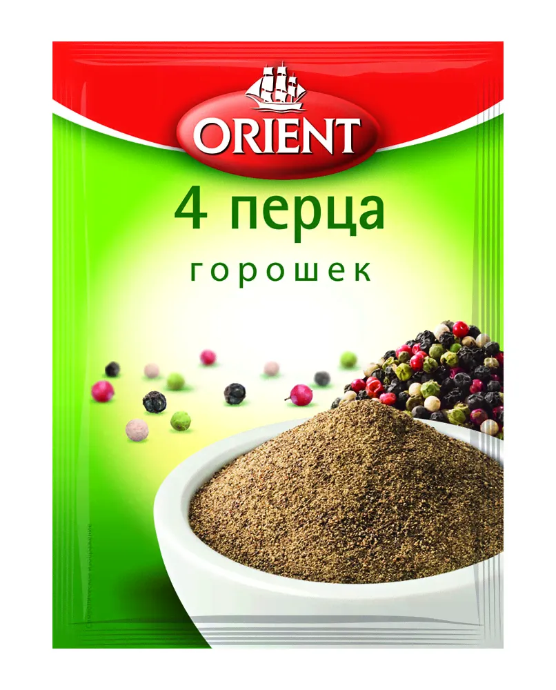 Приправа смесь перцев ORIENT, пакет 10 г
