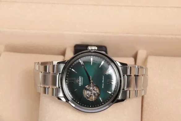 Часы Orient Bambino Open Heart RA-AG0026E10B-0