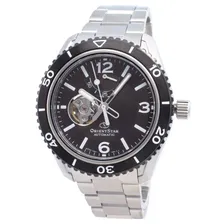 Orient Star Automatic RE-AT0102Y00B Мужские часы с открытым сердцем 200M
